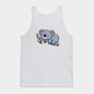 Cute koala sleeping Tank Top